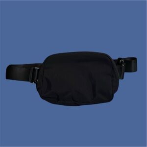 Black Adjustable Fanny Pack